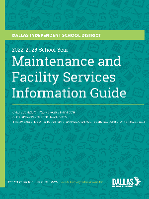 Maintenance and Facility Services Information Guide