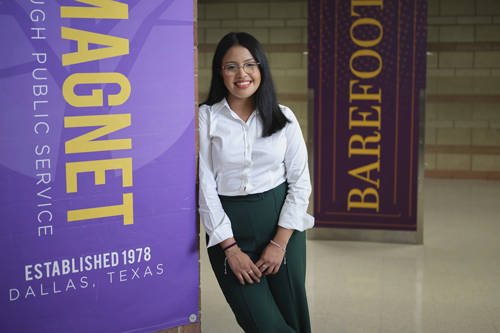 Hispanic Heritage Profile: Law magnet student is named to City of Dallas Youth Commission