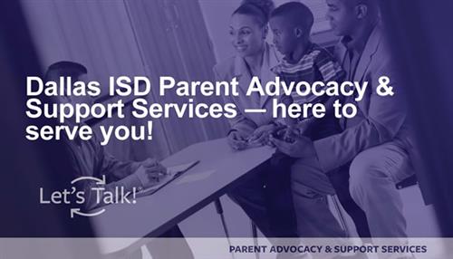 Parent Advocacy & Support Link 