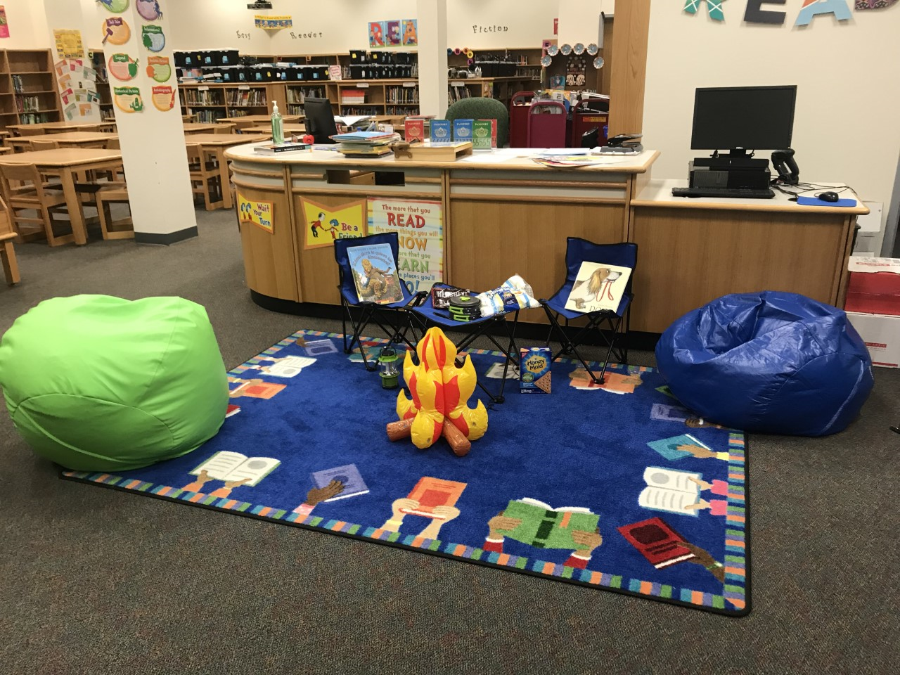 Reading Under the Stars Flexible Seating