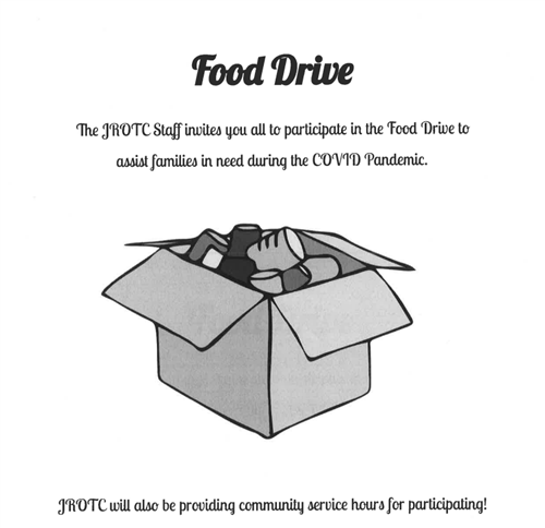 JROTC Food Drive 