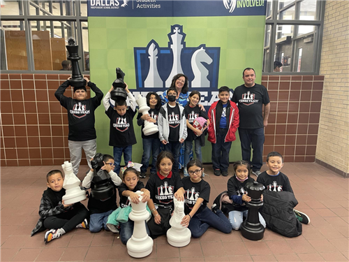     The picture with our Stemmons chess tournament participants and coaches.