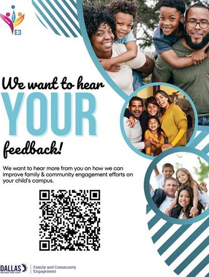  Family and Community Engagement Survey Flyer