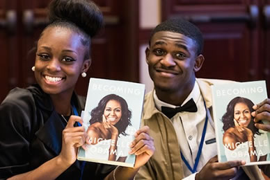 Michelle Obama Surprises, Inspires Students To ‘Reach Higher’
