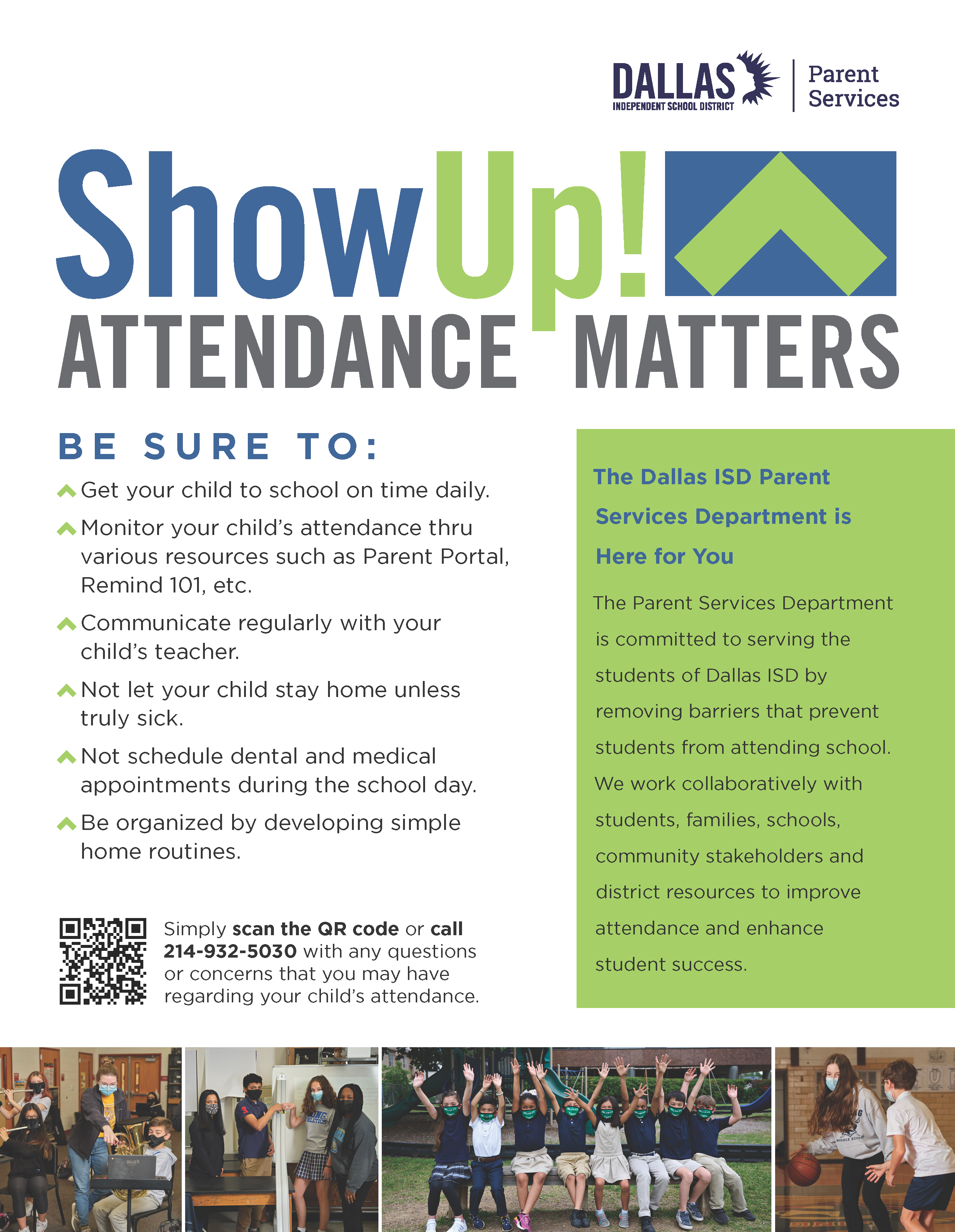 Show Up! Attendance Matters